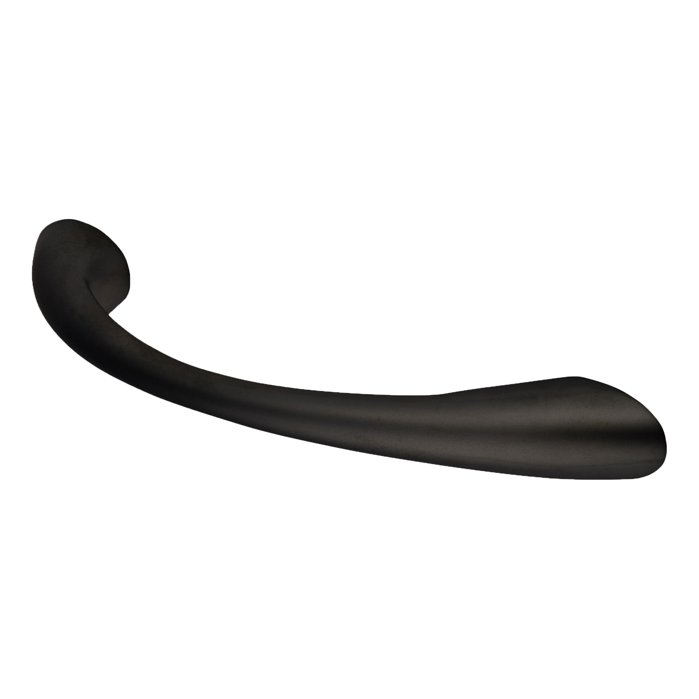 Vali Bow Cabinet Pull Handle - 96mm Centres - Matt Black - view 3
