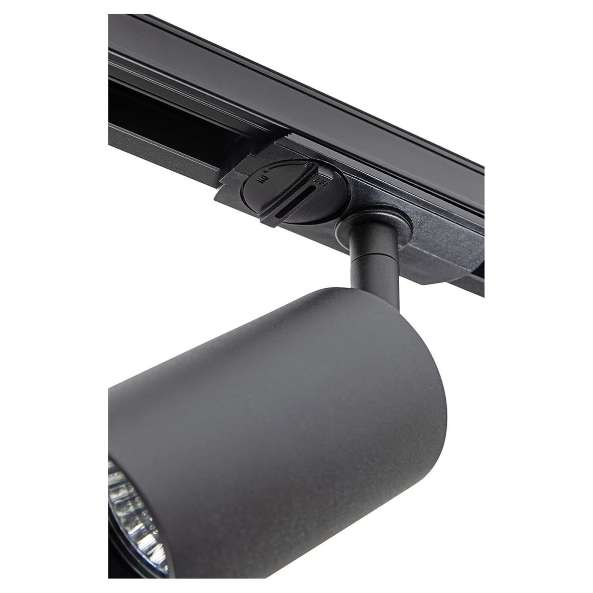 Forum Inlight Cayo GU10 3 Head Track Spotlight Kit - Black - view 3