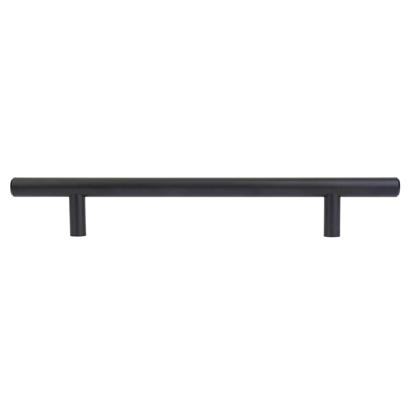12mm T-Bar Cabinet Pull Handle - 224mm Centres - Matt Black - view 2