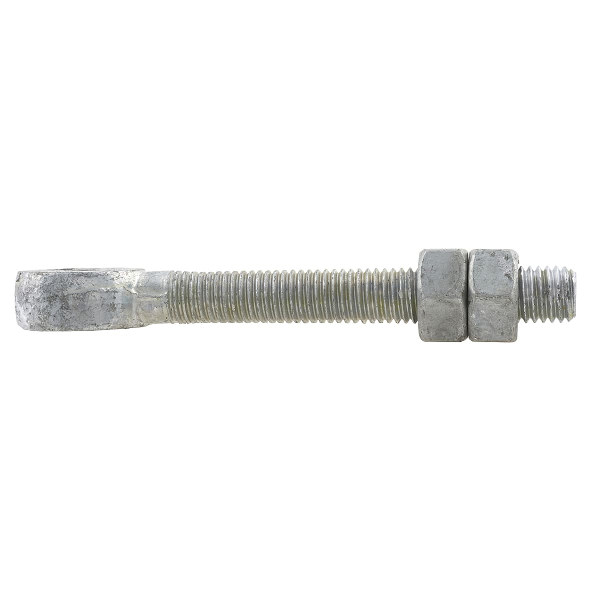 Adjustable Gate Eye - 115mm for 12mm Pin - Galvanised - Pair - view 2