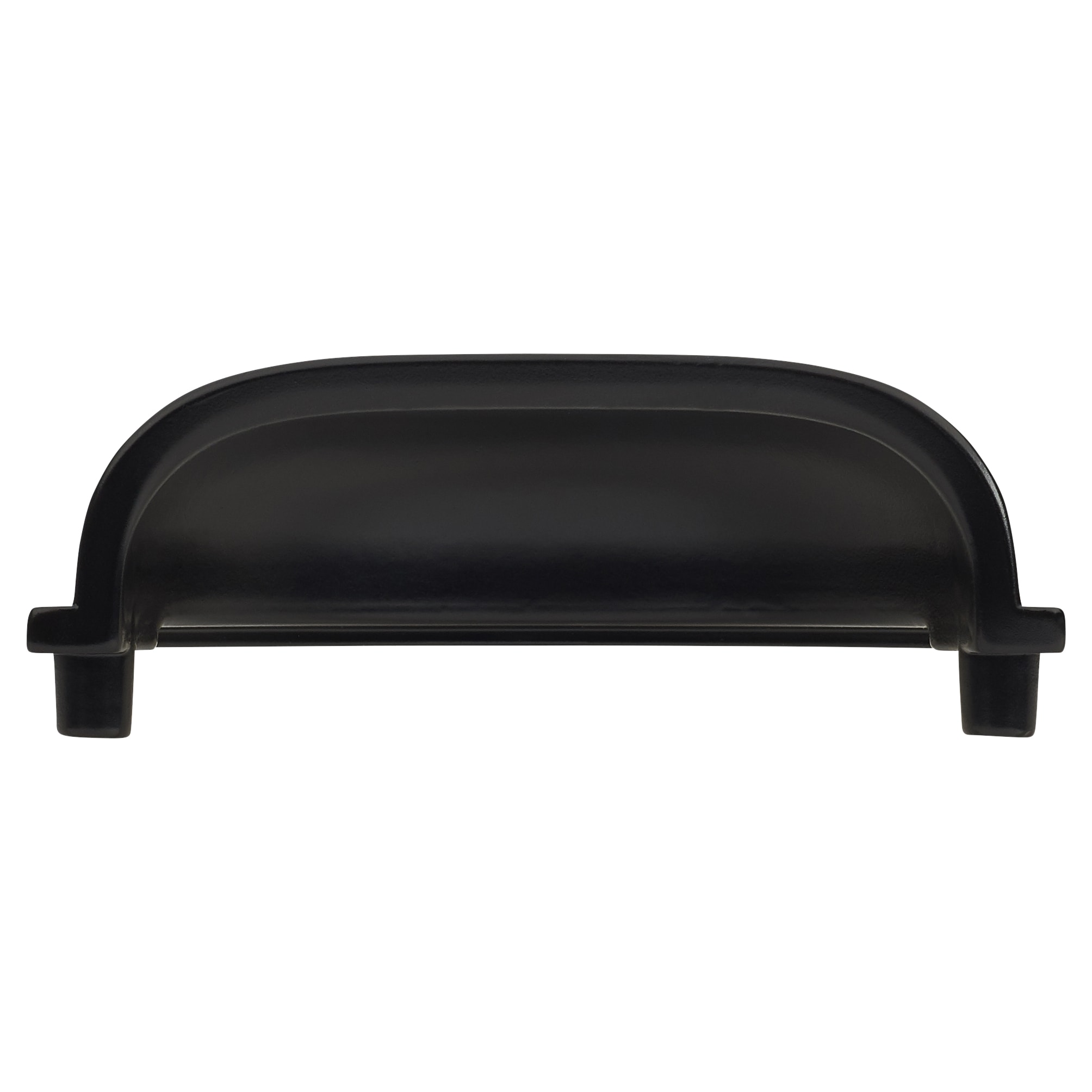 Walton Cabinet Cup Handle - 76mm Centres - Matt Black - view 2