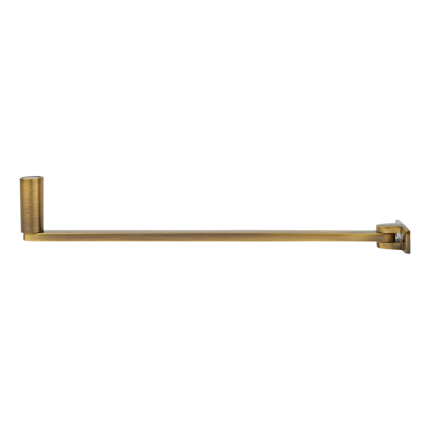 Marcus Roller Arm Fanlight Stay - 254mm Length - Antique Brass - view 2
