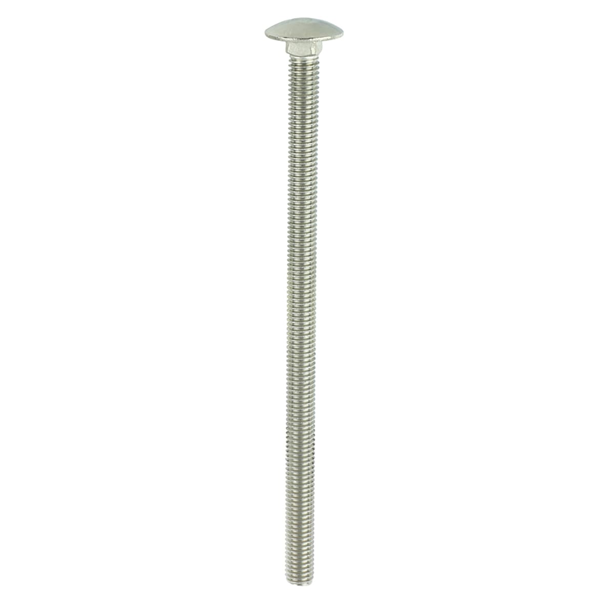 Carriage / Coach Bolt - M8 x 150mm - A2 Stainless Steel - Pack of 5 - view 2
