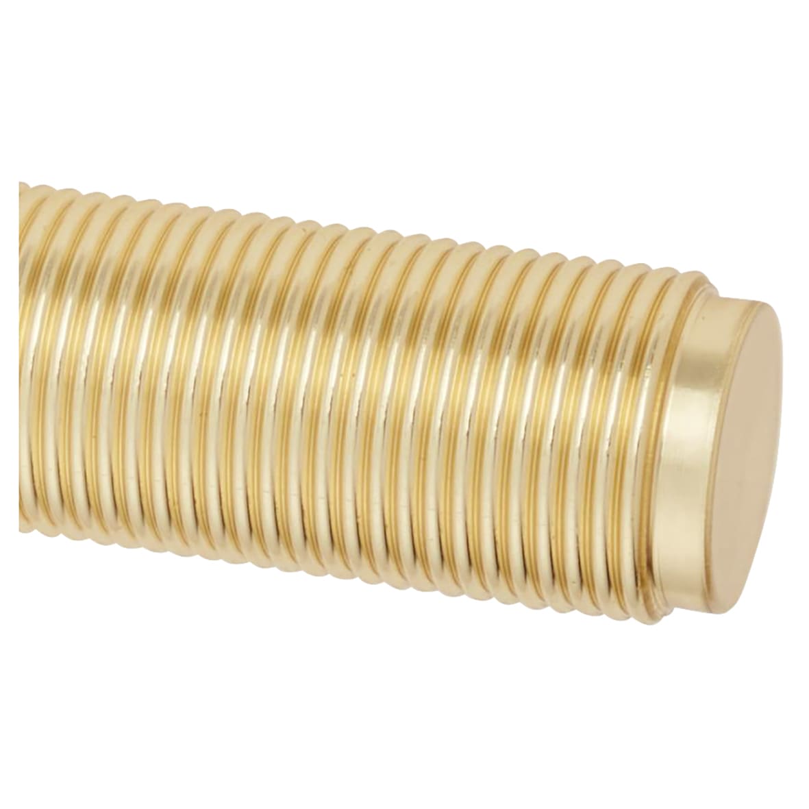Satin Brass Reeded Latch Door Handles Pack - Lily Range - view 6