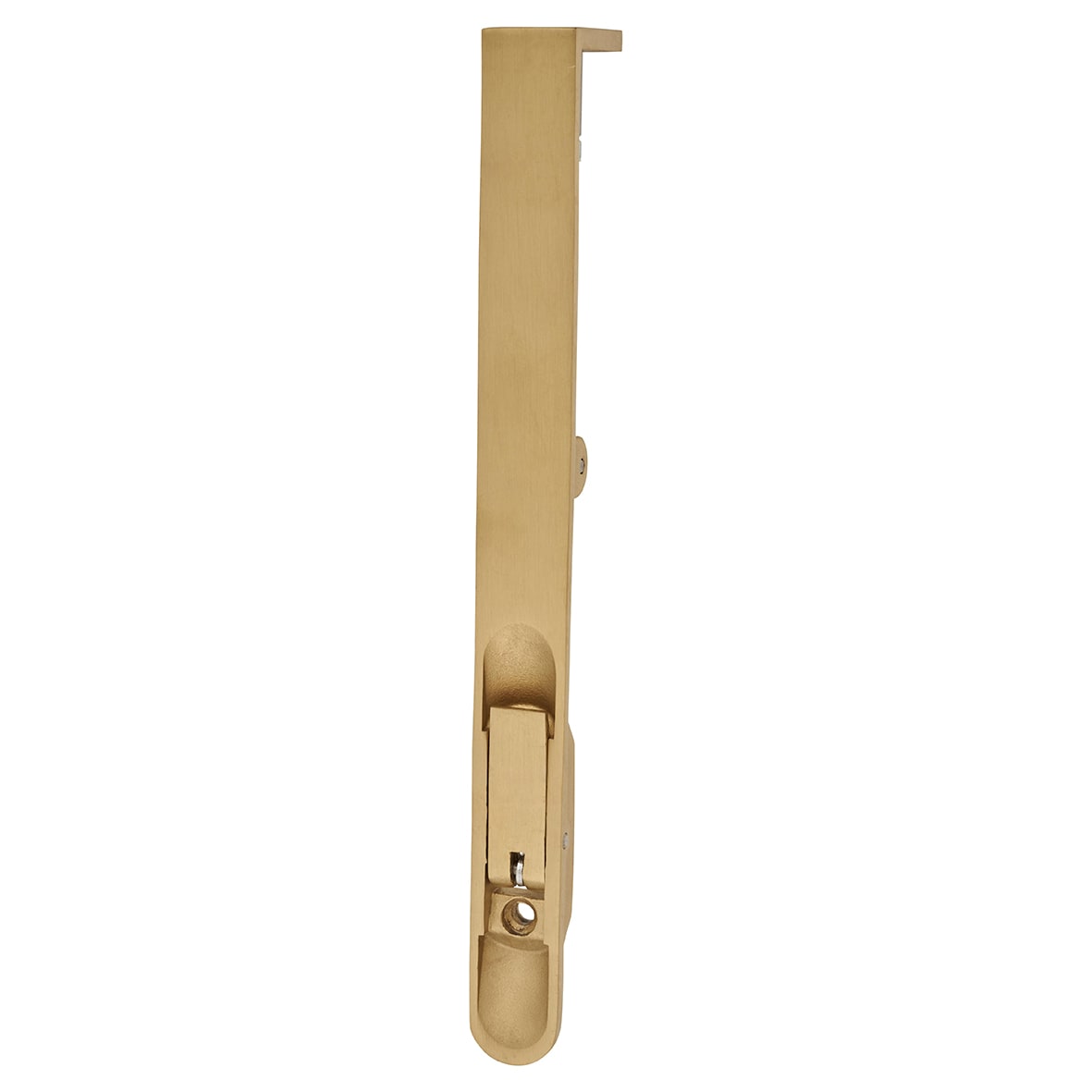 Lever Action Flush Bolt - 200 x 20mm - Fire Rated - Radius - Satin Brass - view 2