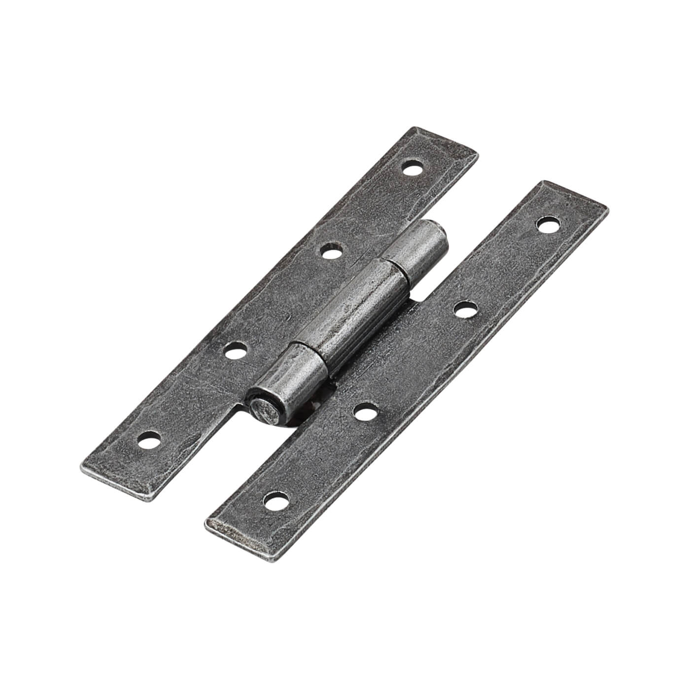 H Door Hinge - 84 x 34 x 2mm - Pewter - Pair - view 2