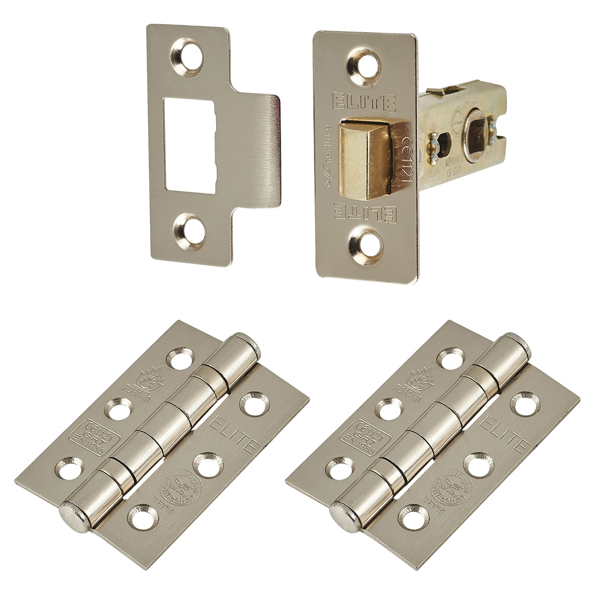 Polished Chrome Mortice Door Knobs Pack - 60mm Rose Diameter - view 4