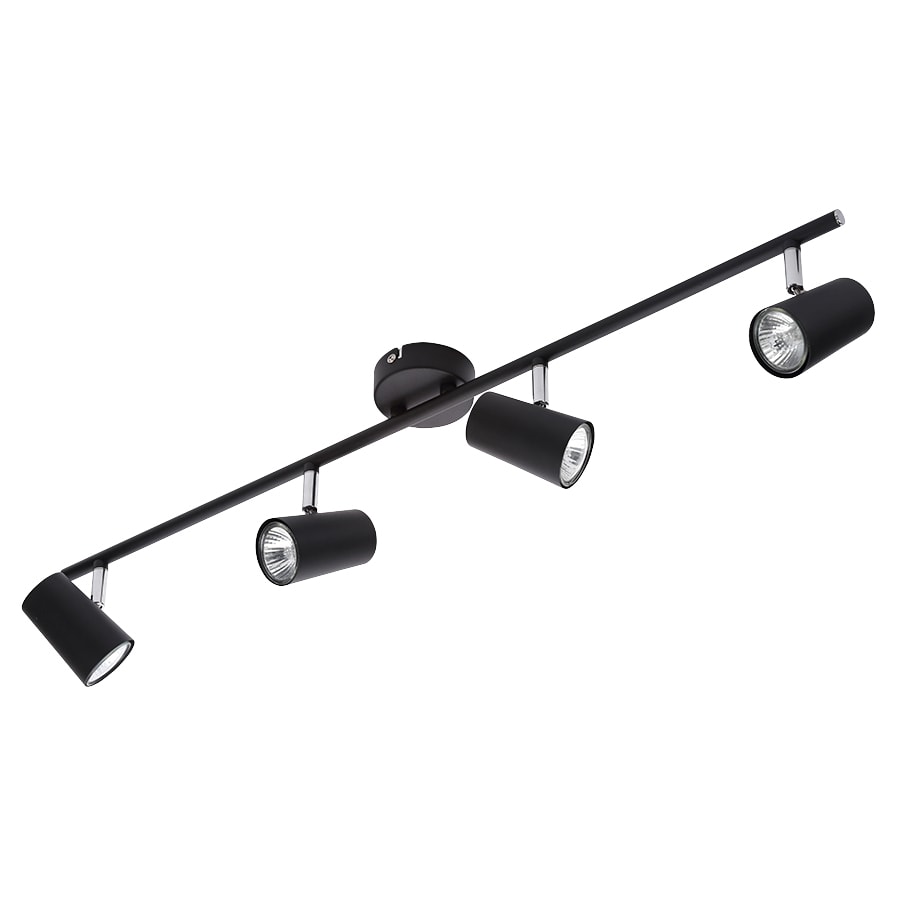 Forum Inlight Harvey 4 Light Ceiling Spotlight Bar - Matt Black - view 2