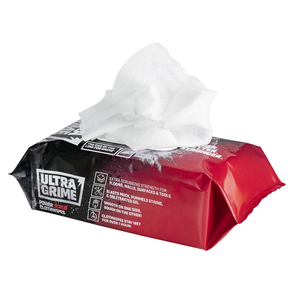 Pro XXL+ Power Scrub Cloth Wipes - Pack of 80 - view 2