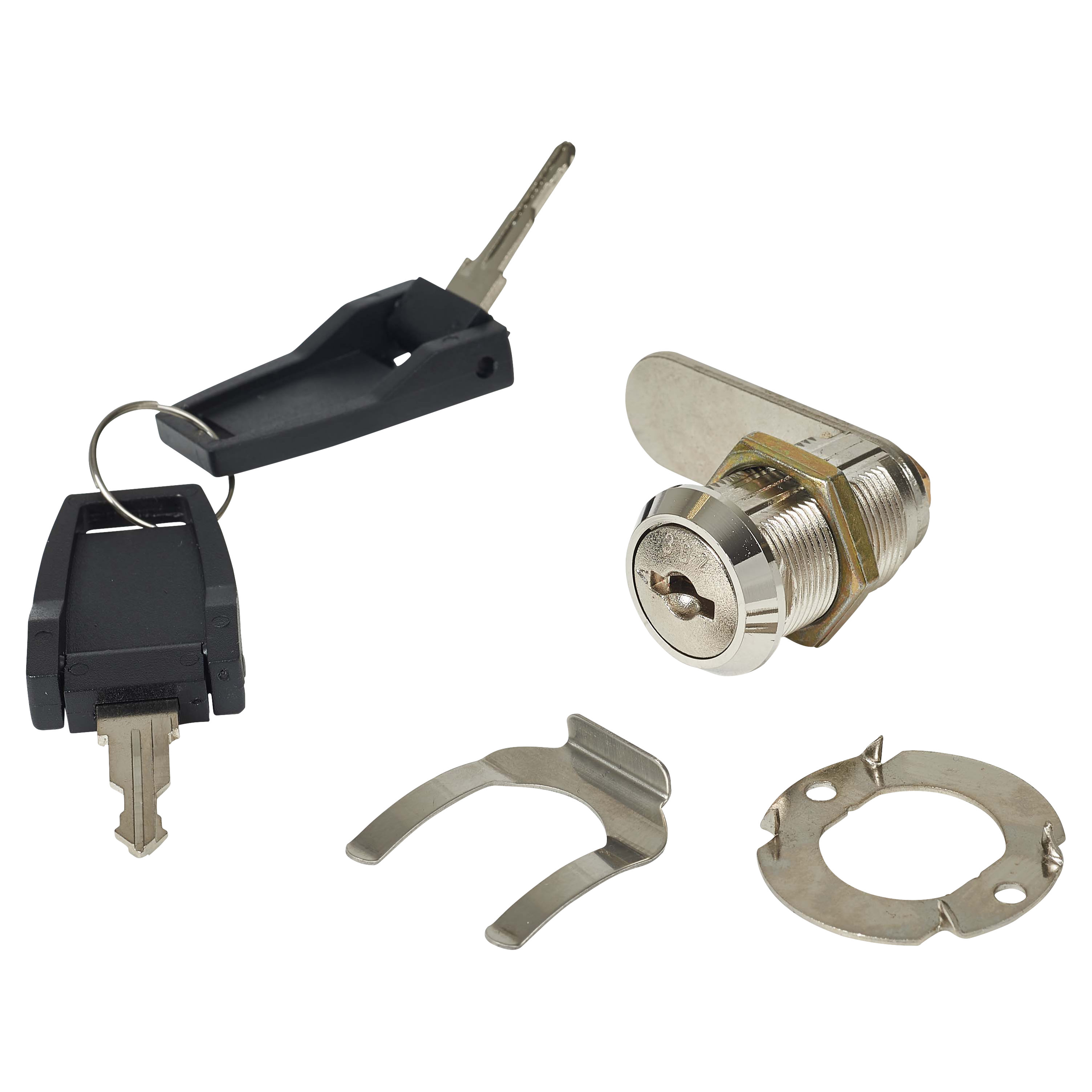 Cam Lock - 19 x 26mm - Keyed Alike - Differ 2 - Nickel Plated - view 2
