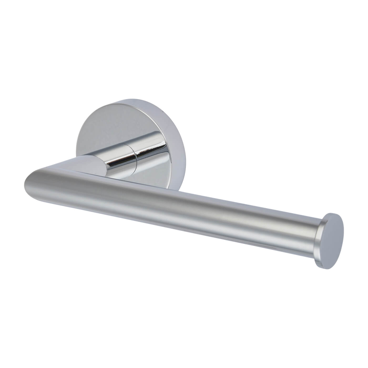 Epsom Flexi-Fix Round Toilet Roll Holder - 162 x 83.5 x 54mm - Polished Chrome - view 2