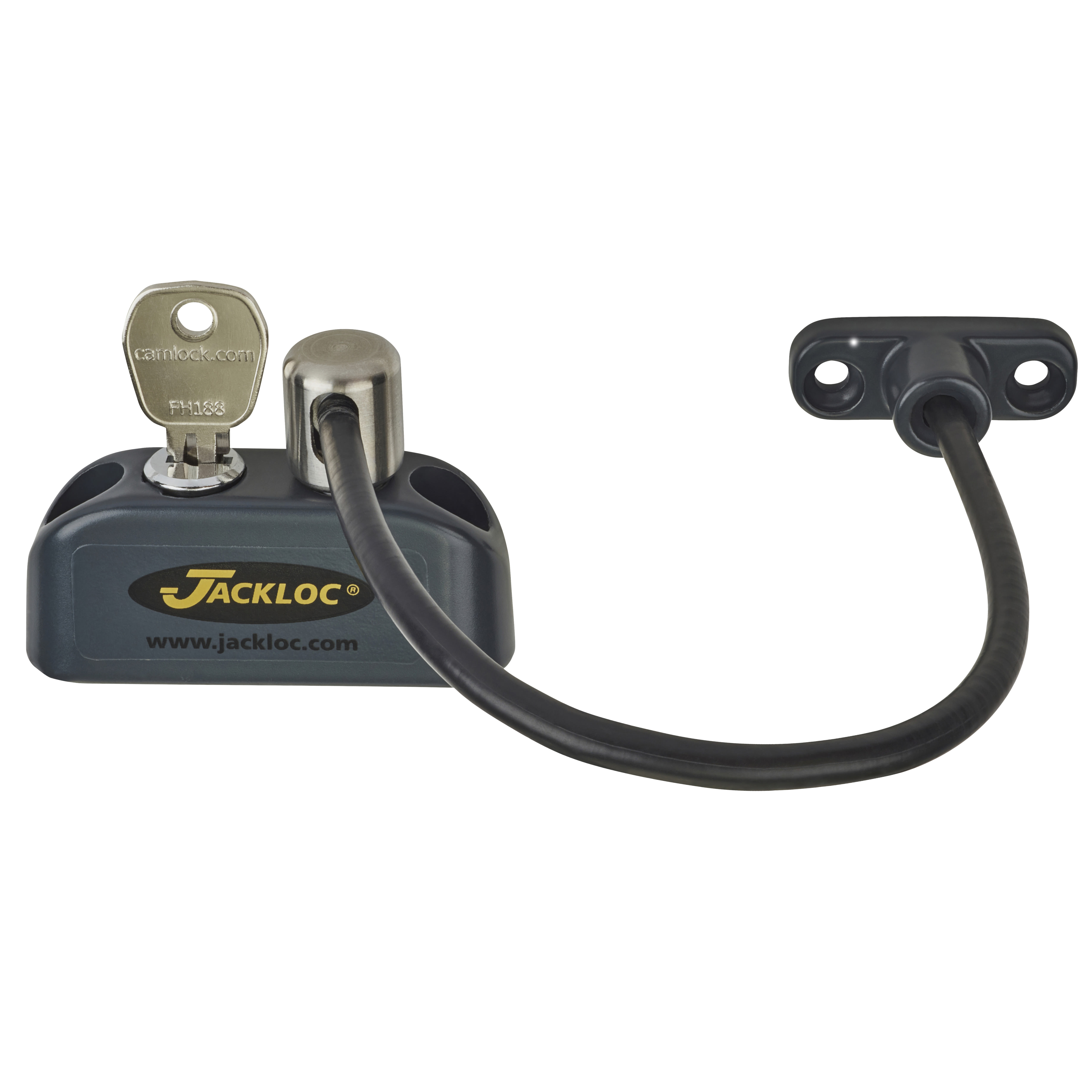 Pro-5 Key-Locking Cable Window Restrictor - Anthracite Grey - view 2