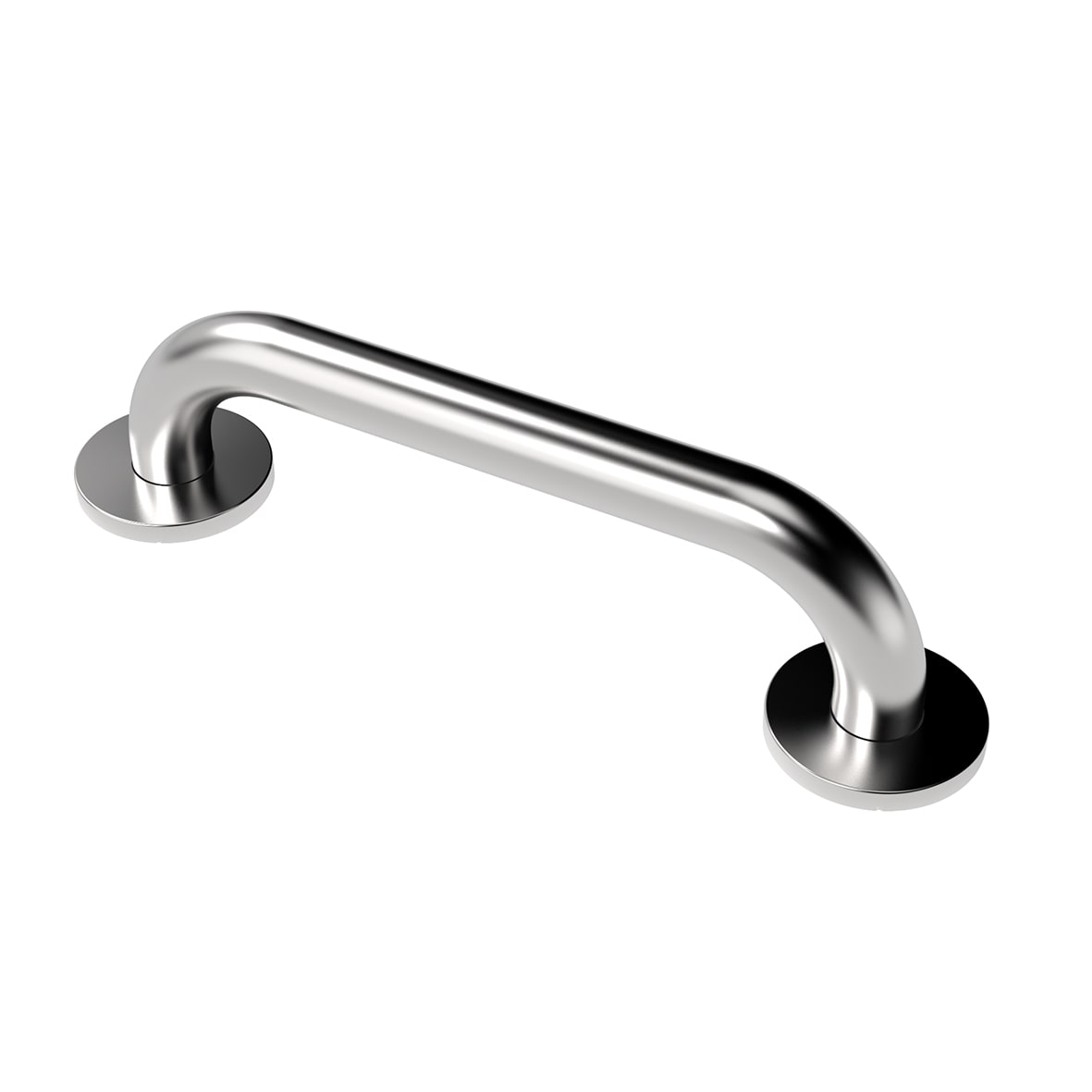 32mm Stainless Steel Grab Rail - 300mm Length - Satin Stainless Steel - view 3