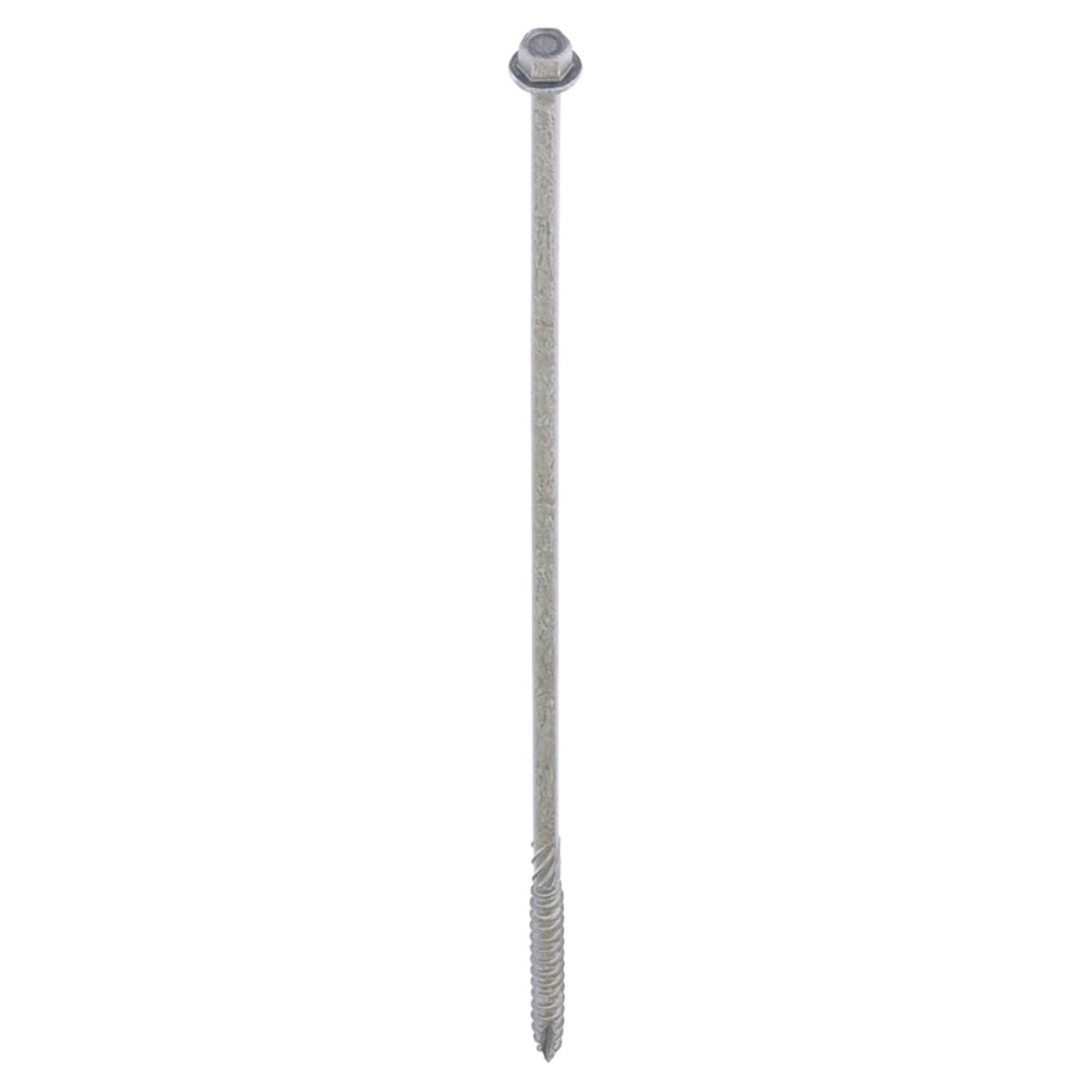 Timber Frame Screws Hex Head - 6.7 x 250mm - Green - Pack of 50 - view 2