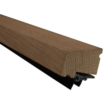 Watershed Seal - 1000mm Length - WBH Weatherboard - Inward/Outward Opening Doors - Oak - view 2