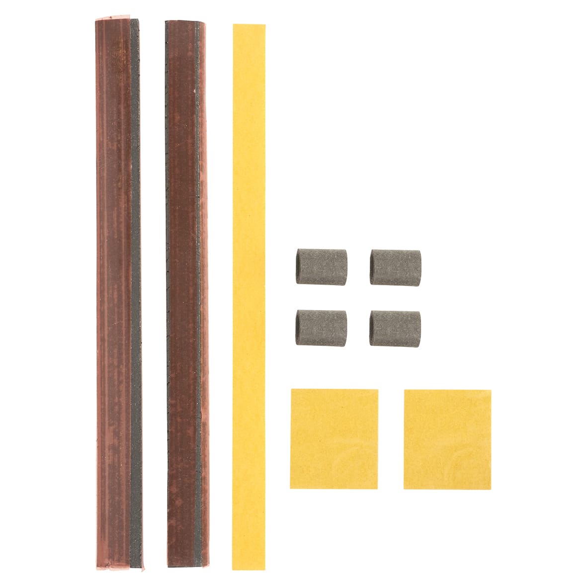 AR708HS Fire Rated Security Letter Plate - 310 x 21mm - Polished Brass - view 3