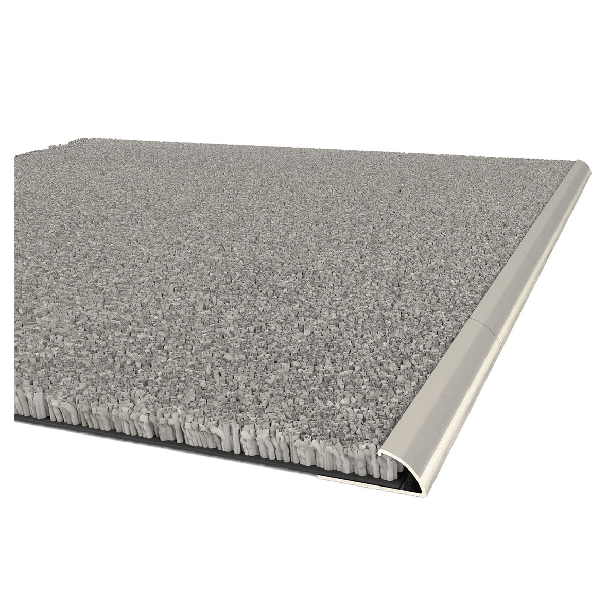 M102 Regency Designer Single Edge Door Bar Carpet Trim - 900mm Length - Champagne - view 2