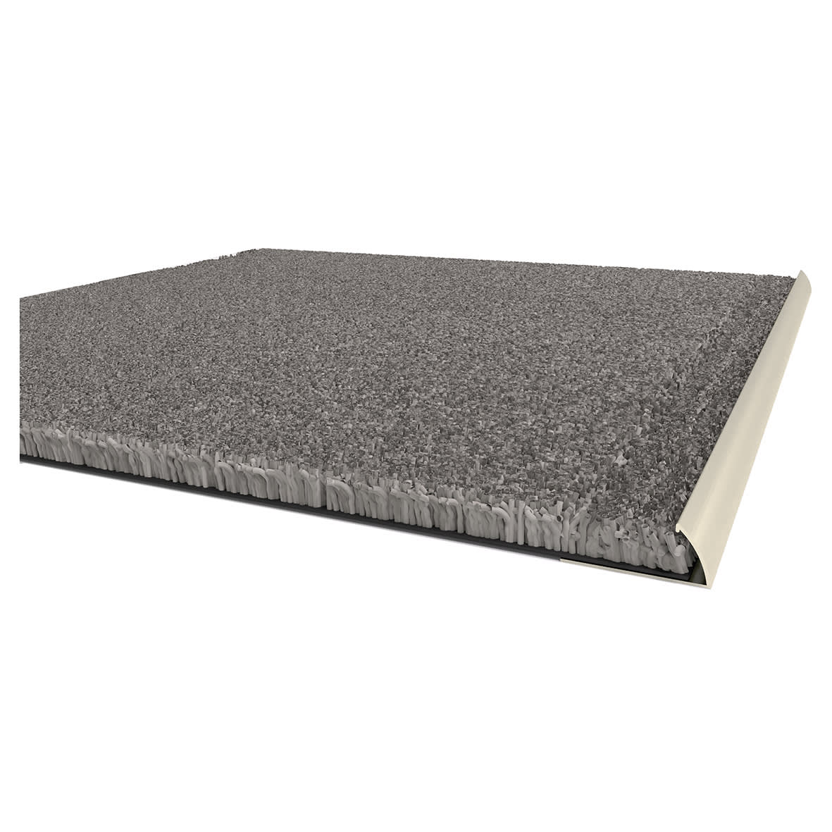 M102 Regency Designer Single Edge Door Bar Carpet Trim - 900mm Length - Champagne - view 3