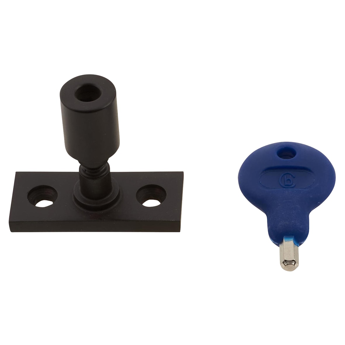 Locking Casement Window Stay Pin - Matt Bronze - view 2