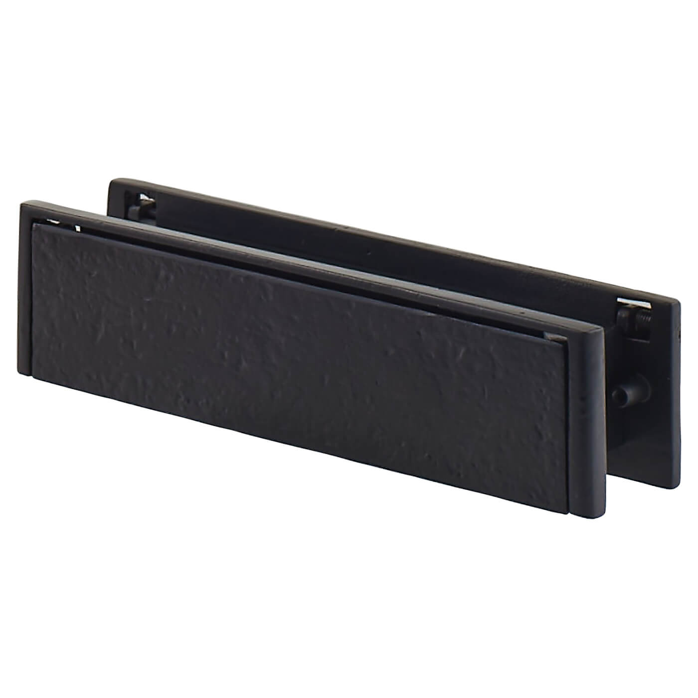 Sleeved Letter Plate - 270 x 70mm - Black Iron - view 2