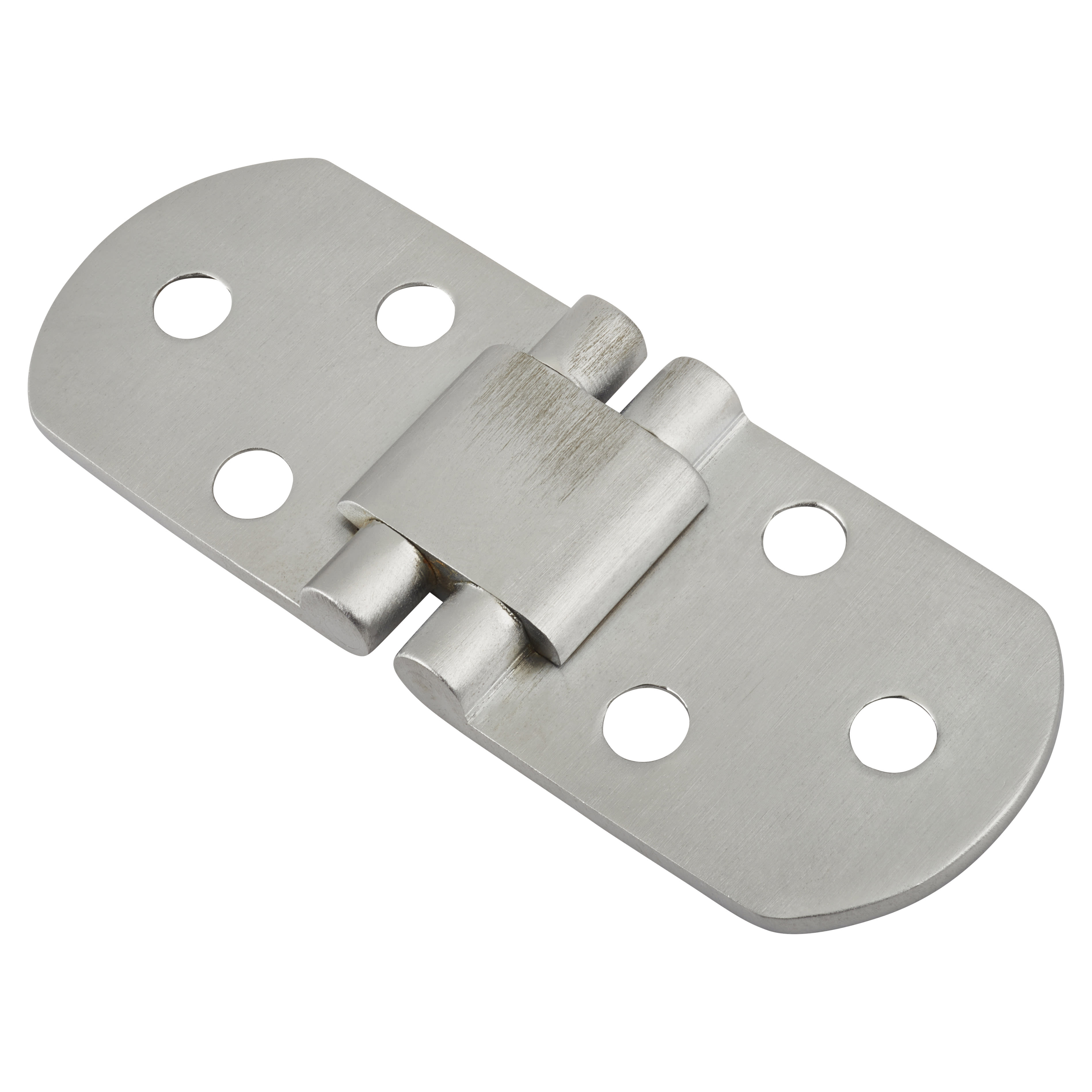 Counter Flap Cabinet Hinge - 80 x 30 x 2.5mm - Satin Chrome - Pair - view 3