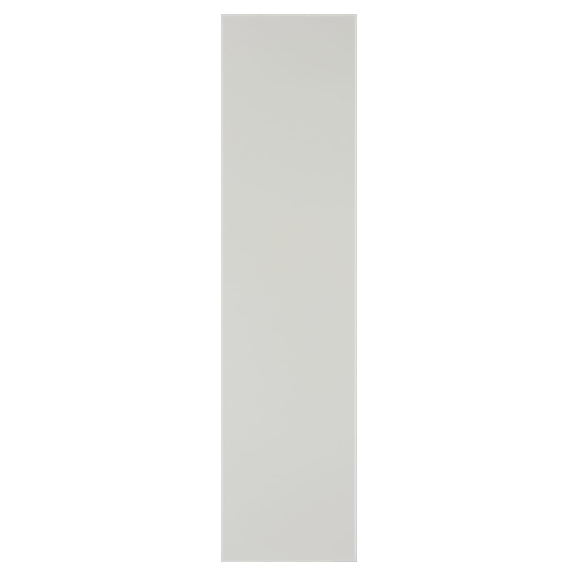 AR624A Nylon Self-Adhesive Plain Finger Plate - 305 x 75mm - Diamond White - view 2