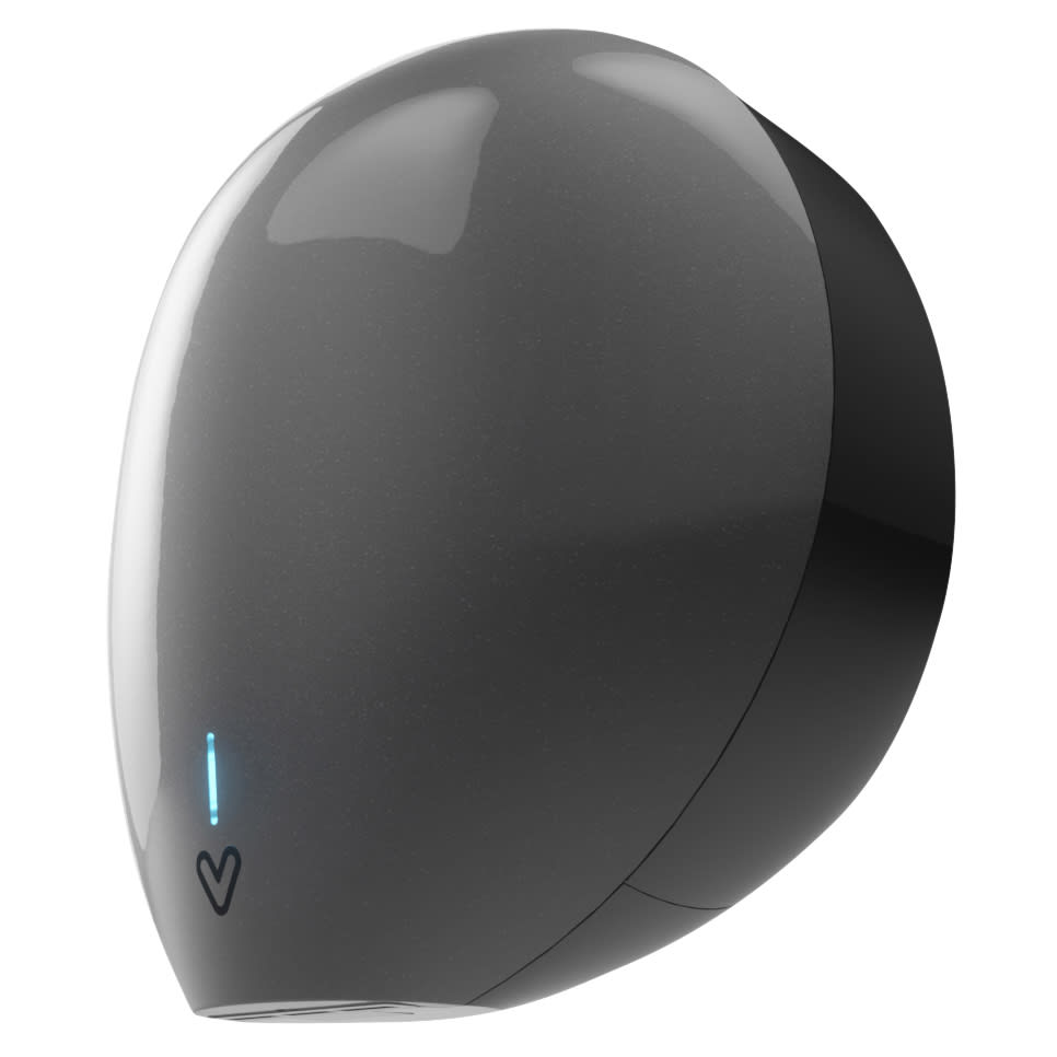Pebble Mini 0.8kW Plug and Play Automatic Hand Dryer - Satin - view 3