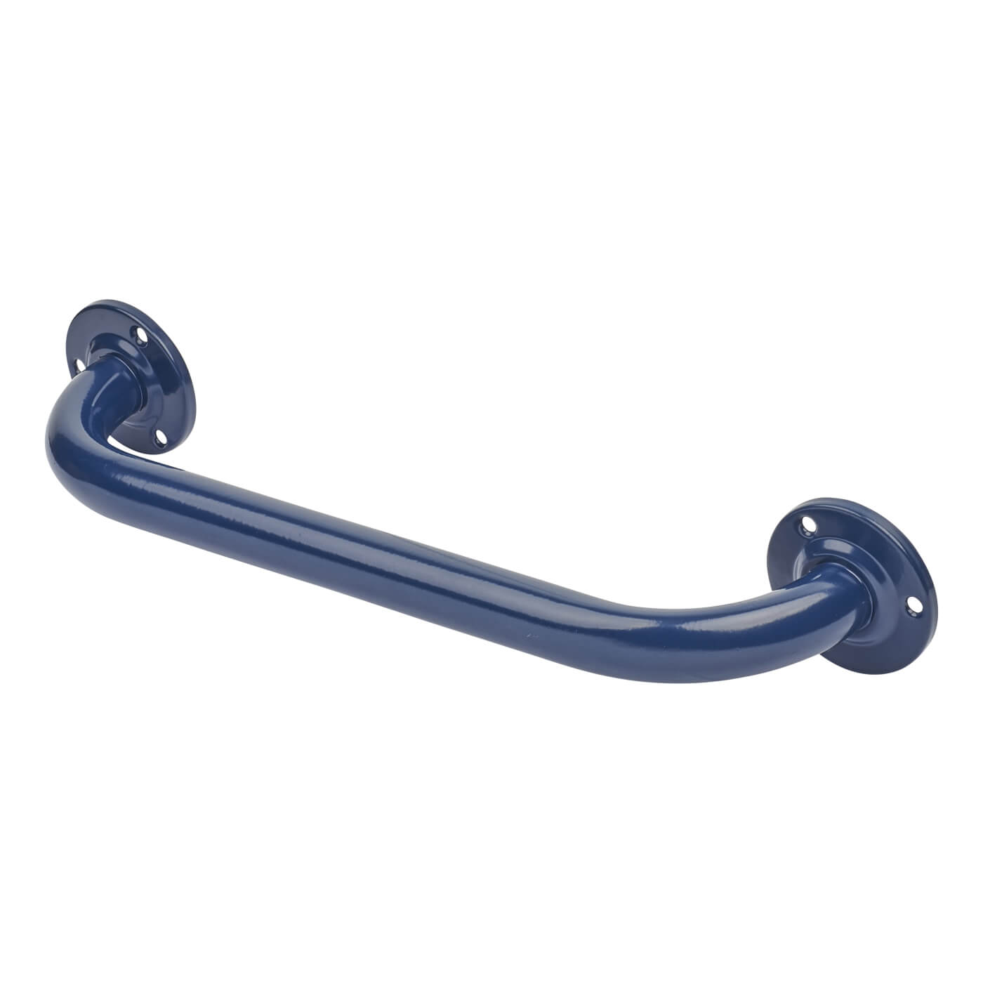 35mm Steel Grab Rail - 460mm Length - Dark Blue - view 2
