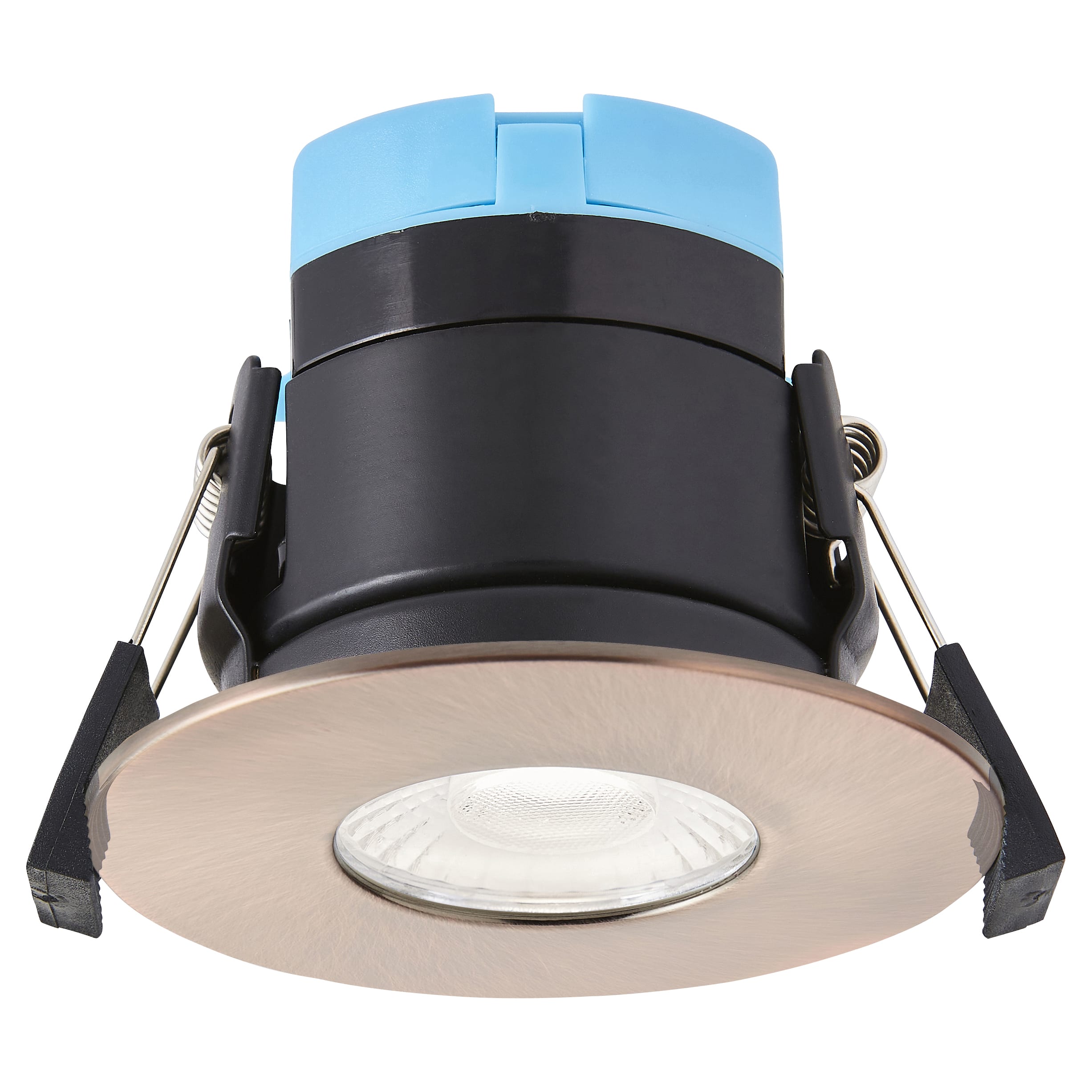Forum Spa Rhom 8W IP65 Fire Rated LED Dimmable Fixed Downlight - 3/4/6000K CCT - Antique Copper - view 2