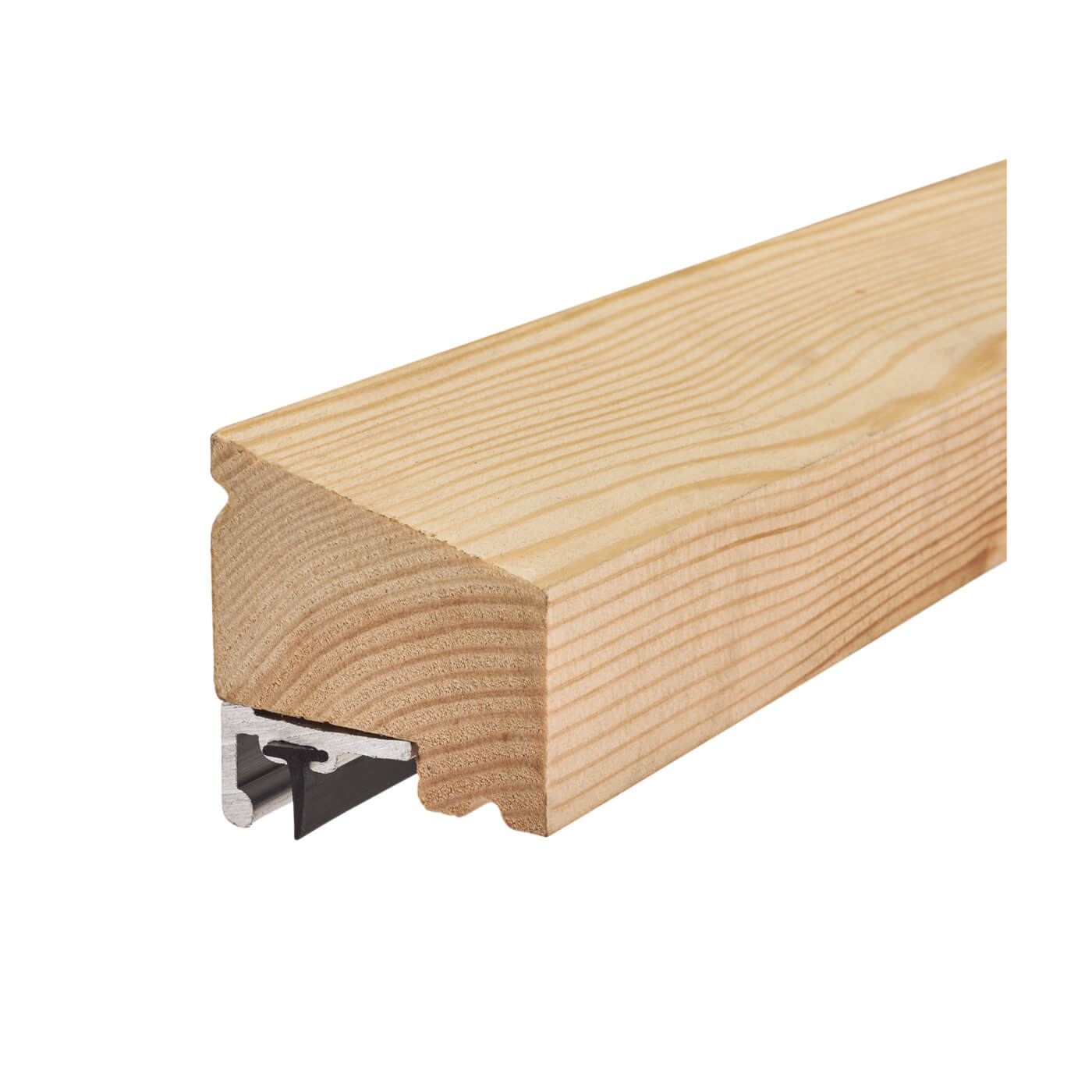 Cyclone Seal - 1000mm Length - WEW Weatherboard - Inward Opening Doors - Softwood - view 2