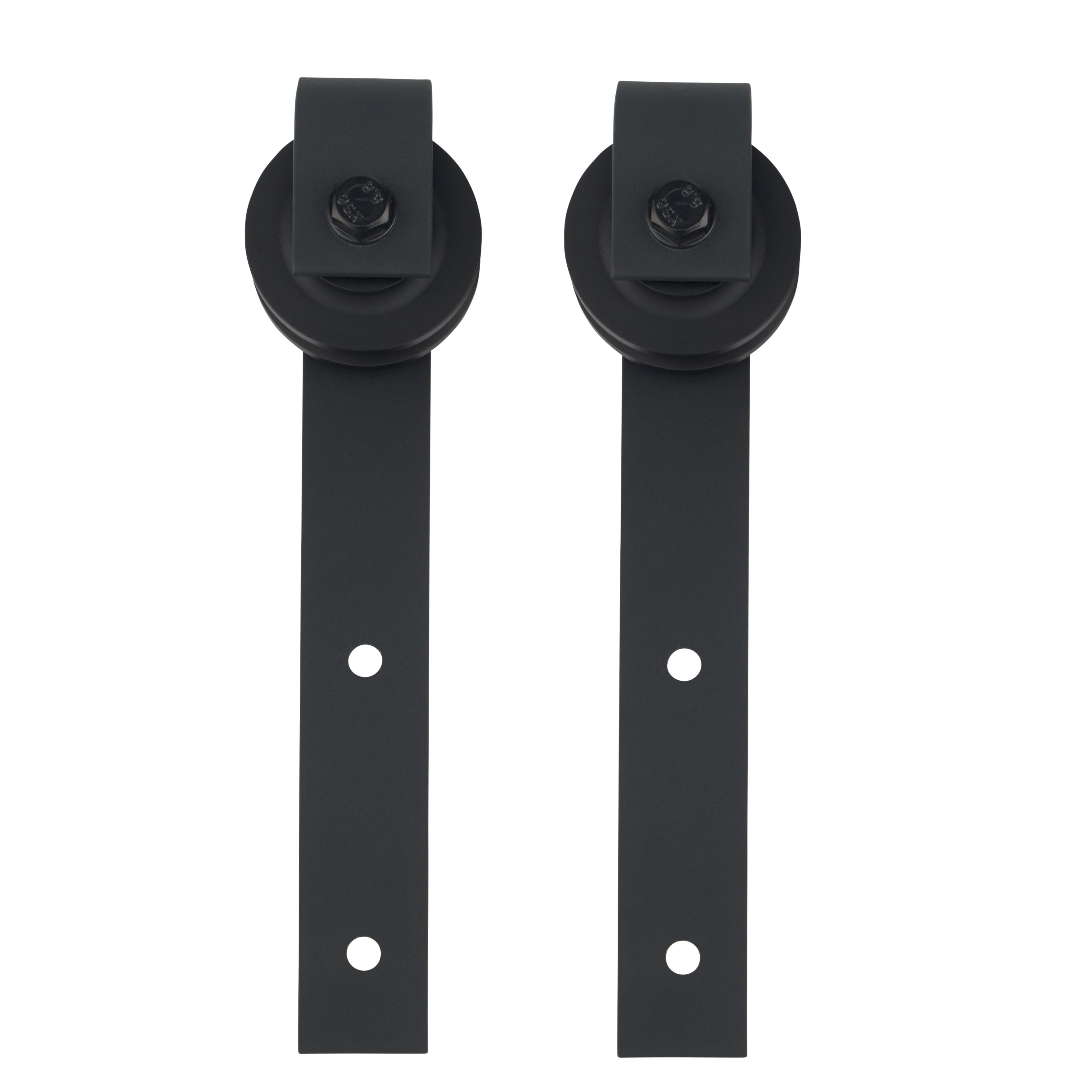 Barn Strap Soft Open/Close Sliding Door Gear - 2000mm Track - 60-80kg Max Door - Black - view 5