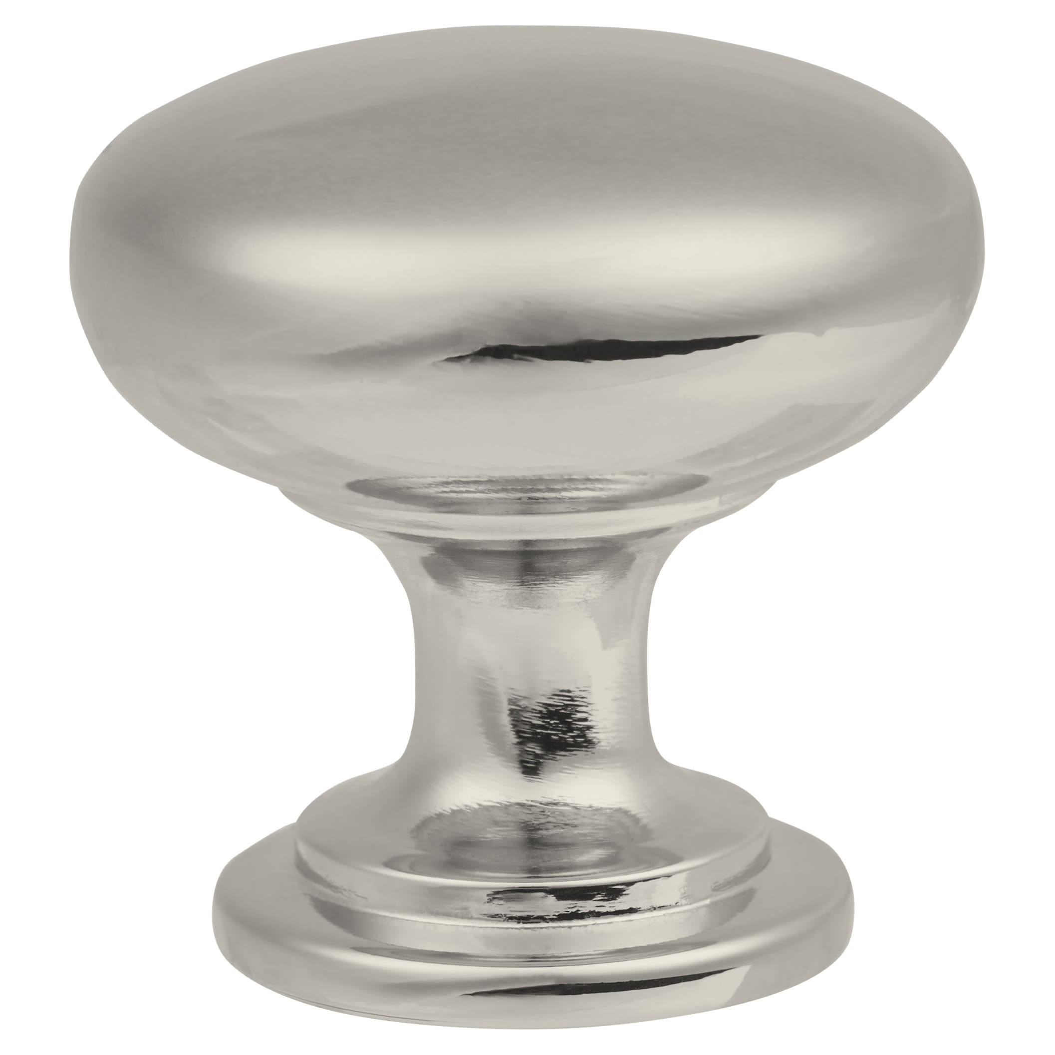 Domed Round Cabinet Knob - 25mm Diameter - Polished Chrome - view 3
