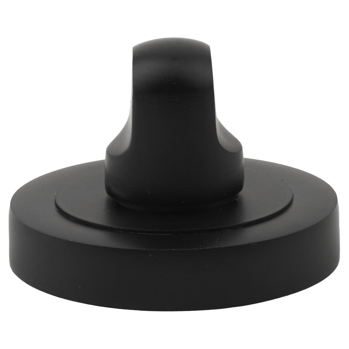 Bathroom Turn & Release - 52mm Diameter - Matt Black - view 4
