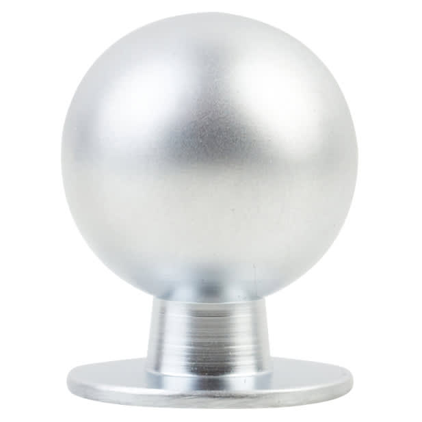 Ball Cabinet Knob - 25mm Diameter - Polished Chrome - view 3