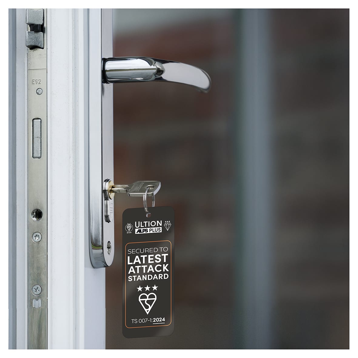 ALPS 3 Star PLUS Euro Double Cylinder - 30mm + 30mm - Satin Nickel/Brass - Keyed to Differ - view 5