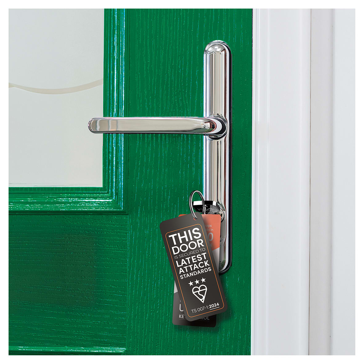 ALPS 3 Star PLUS Euro Double Cylinder - 30mm + 30mm - Satin Nickel/Brass - Keyed to Differ - view 6