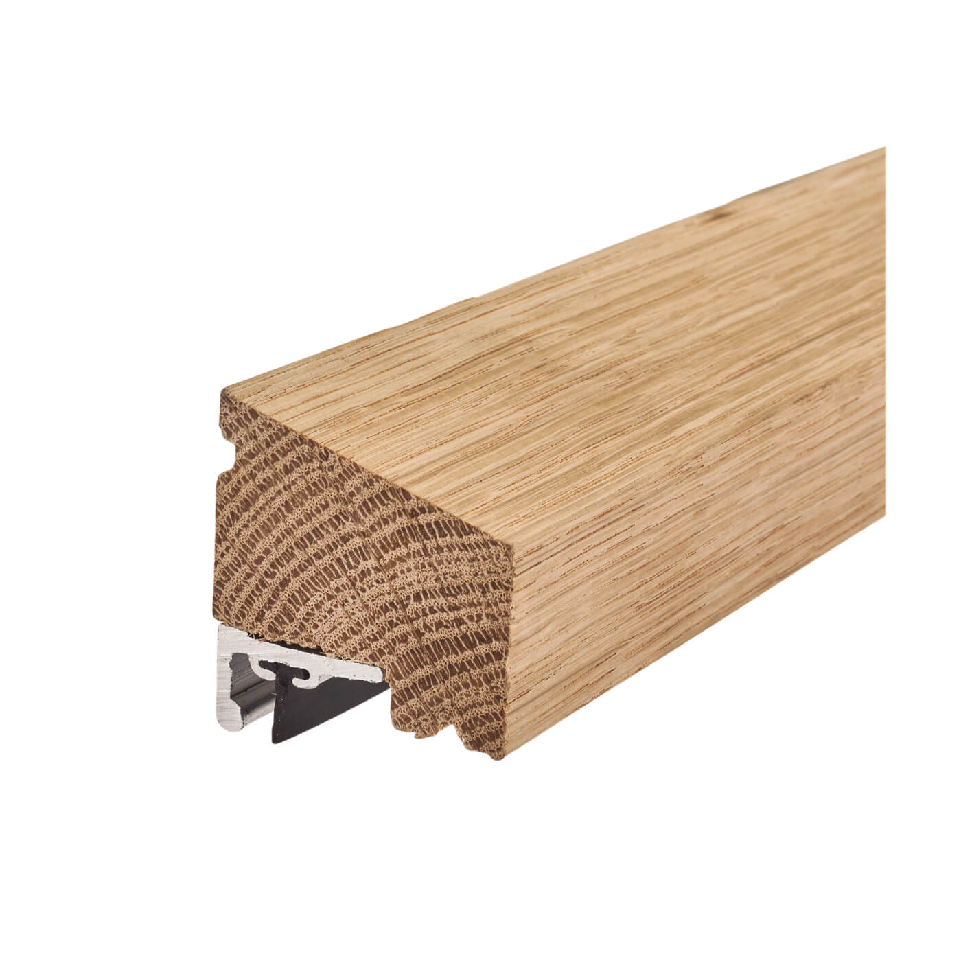 Cyclone Seal - 1000mm Length - WEH Weatherboard - Inward Opening Doors - Oak - view 2