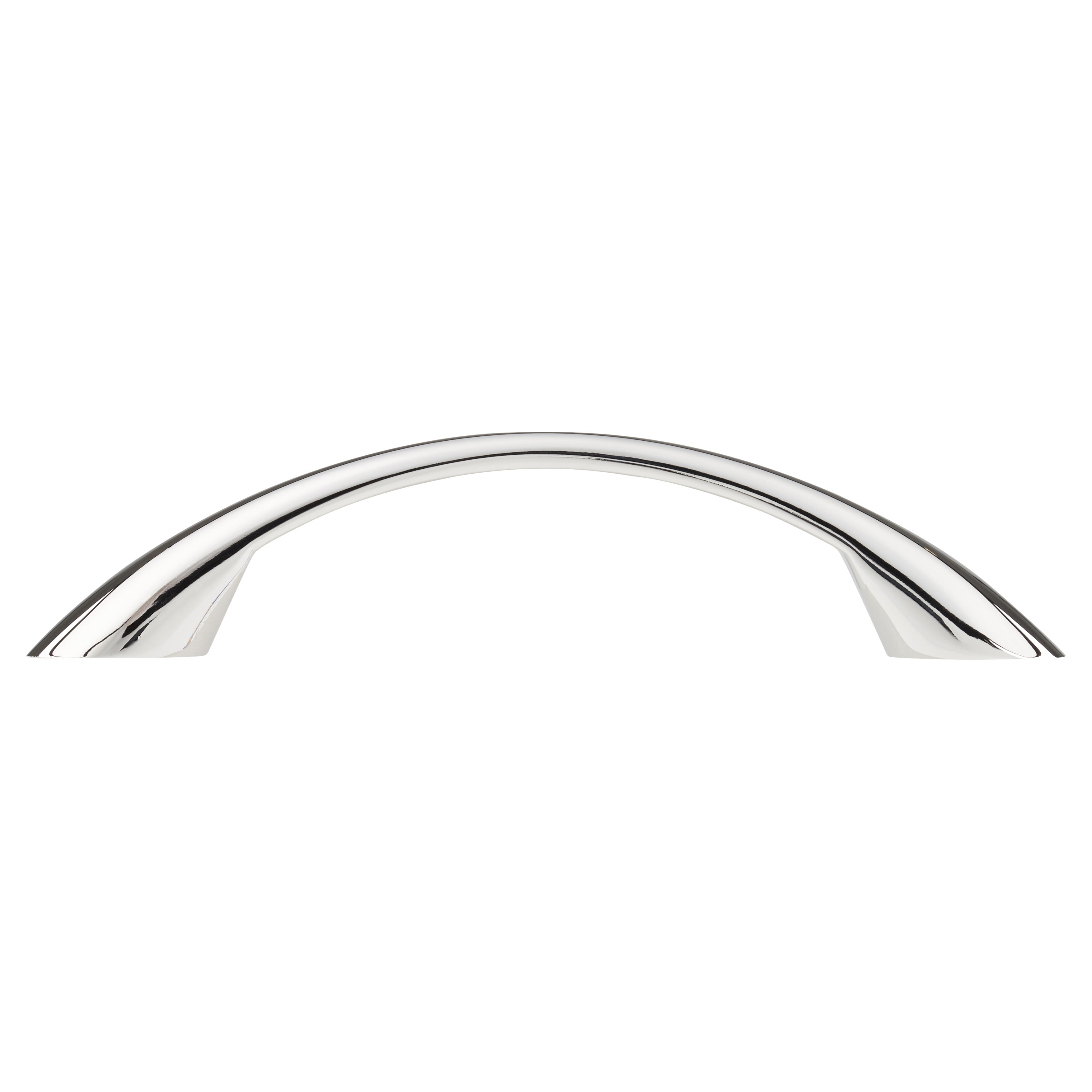 Vali Bow Cabinet Pull Handle - 96mm Centres - Polished Chrome - view 3