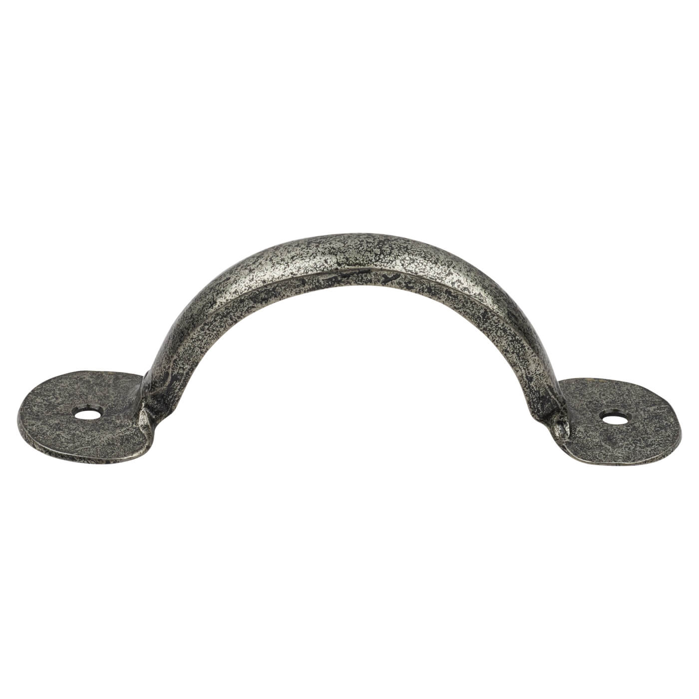 Pewter Bean D-Bar Door Pull Handle - Screw Fix - 75mm Centres - view 4