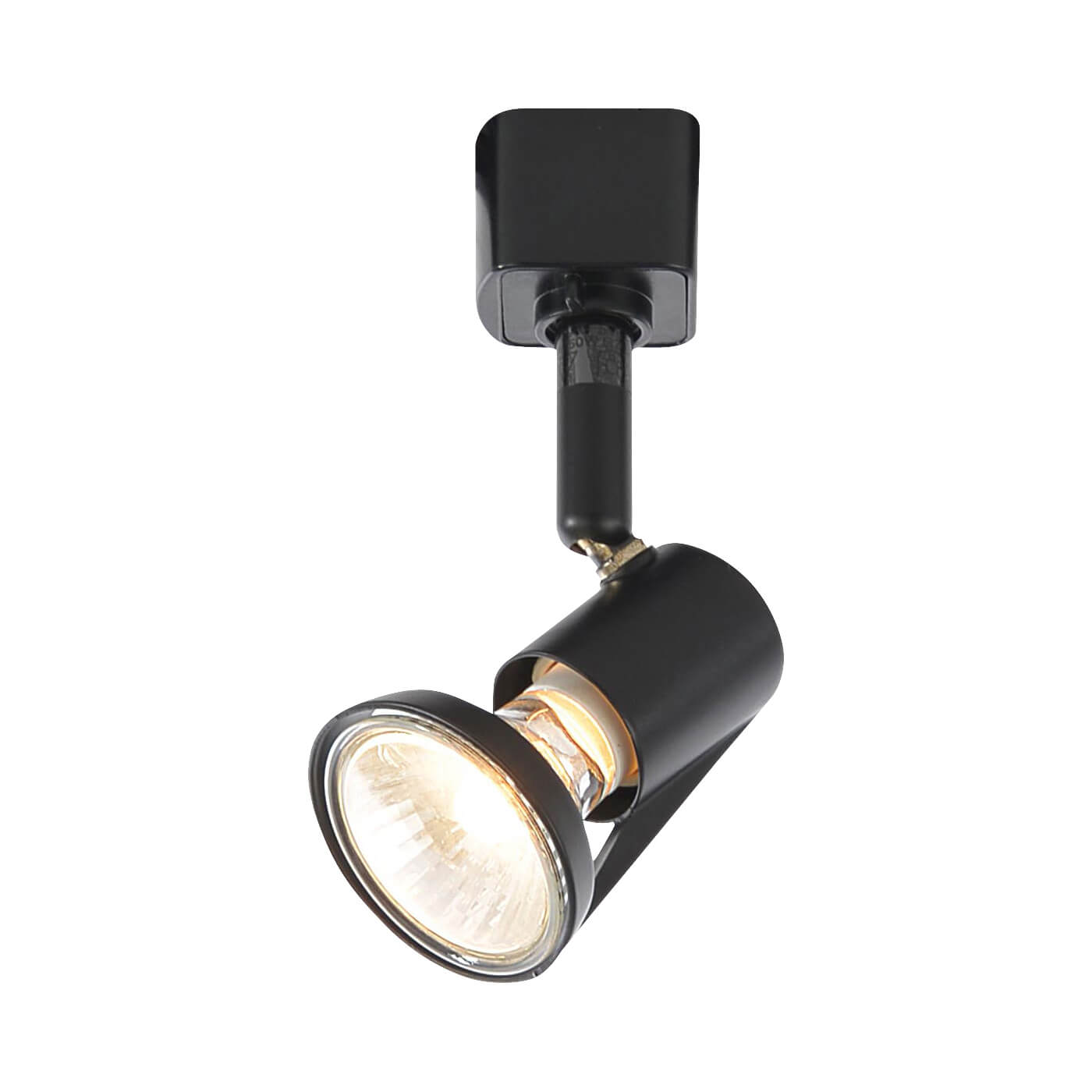 Forum Culina Lucido 240V GU10 Single Track Spotlight - Black - view 2