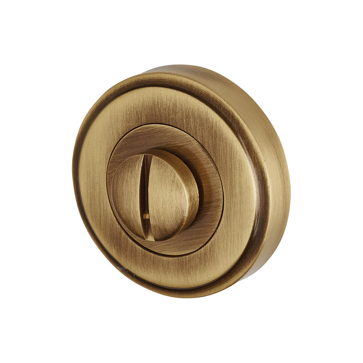 Marcus Bathroom Turn & Release - 48mm Diameter - Antique Brass - view 4