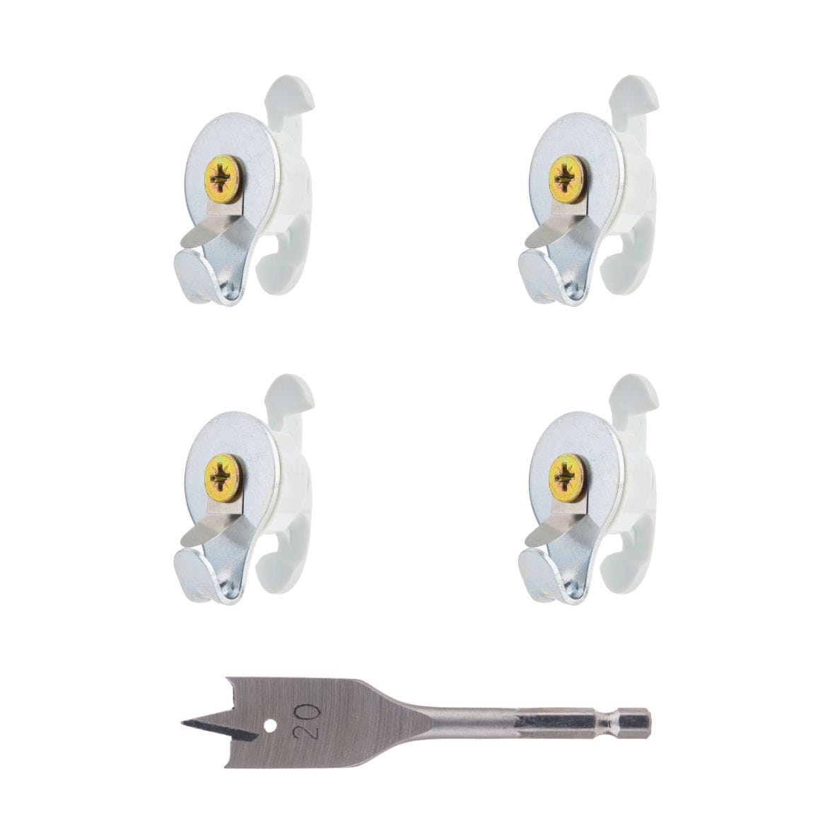 Heavy Duty Plasterboard Fixing Kit for Mirrors & Pictures - 5 x 20mm - Pack of 4 - view 3