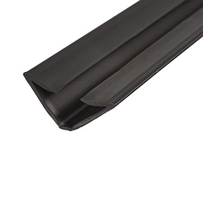 Batwing Acoustic & Smoke Seal - 15 x 15 x 2100mm Length - Black - Pack of 5 - view 2