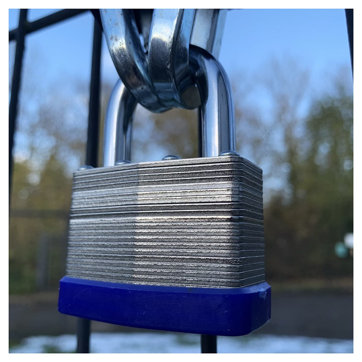 Watchman by Squire Laminated Padlock - 50mm Body - 27 x 24mm Shackle - Keyed to Differ - Silver - view 6
