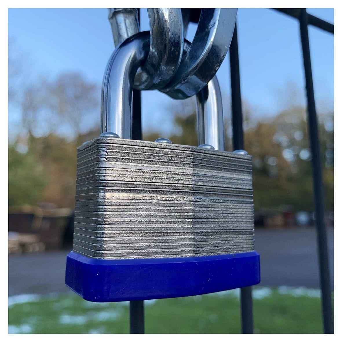 Watchman by Squire Laminated Padlock - 50mm Body - 27 x 24mm Shackle - Keyed to Differ - Silver - view 7
