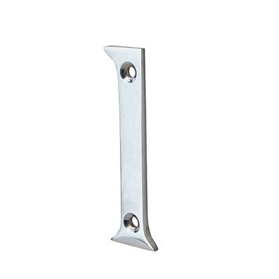 76mm Screw Fix Door Numeral - 1 - Polished Chrome - view 2