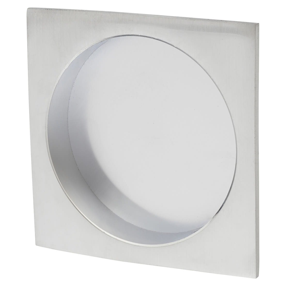 Essentials Square Fire Rated Flush Handle Set - Satin Chrome - view 2