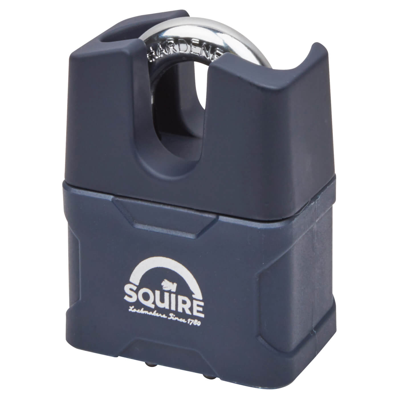 Stronglock Laminated Steel Closed Shackle Padlock - 51mm Body - 6 x 16mm Shackle - Blue - view 2