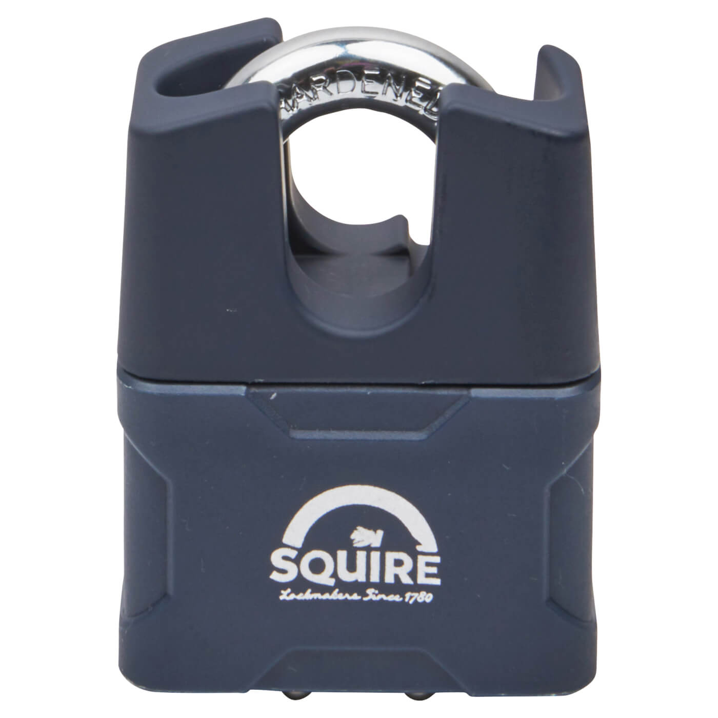 Stronglock Laminated Steel Closed Shackle Padlock - 51mm Body - 6 x 16mm Shackle - Blue - view 4