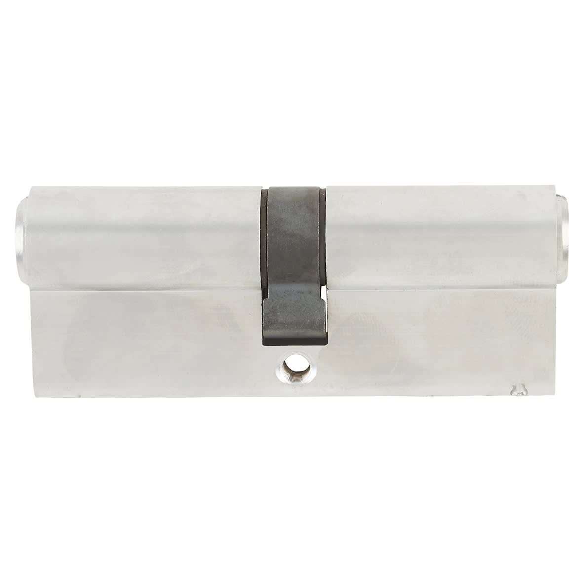 10 Pin 80mm Euro Double Cylinder - 40 + 40mm - Satin Chrome - Keyed to Differ - view 2
